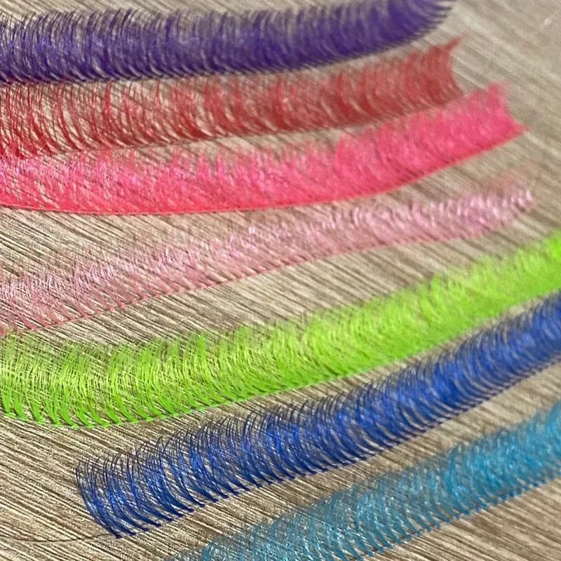 مژه مصنوعی رنگی مژه ریسه ای رنگی مژه قرمز قهوه ای ابی بنفش قرمز | رژینا مژه مصنوعی رنگی مژه ریسه ای رنگی مژه قرمز قهوه ای ابی بنفش قرمز