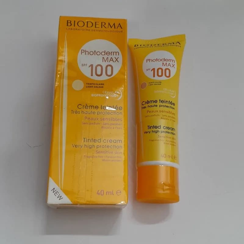 ضد آفتاب بایودرما spf100 فتودرم رنگی مکس کرم بیودرما | رژینا ضد آفتاب بایودرما spf100 فتودرم رنگی مکس کرم بیودرما