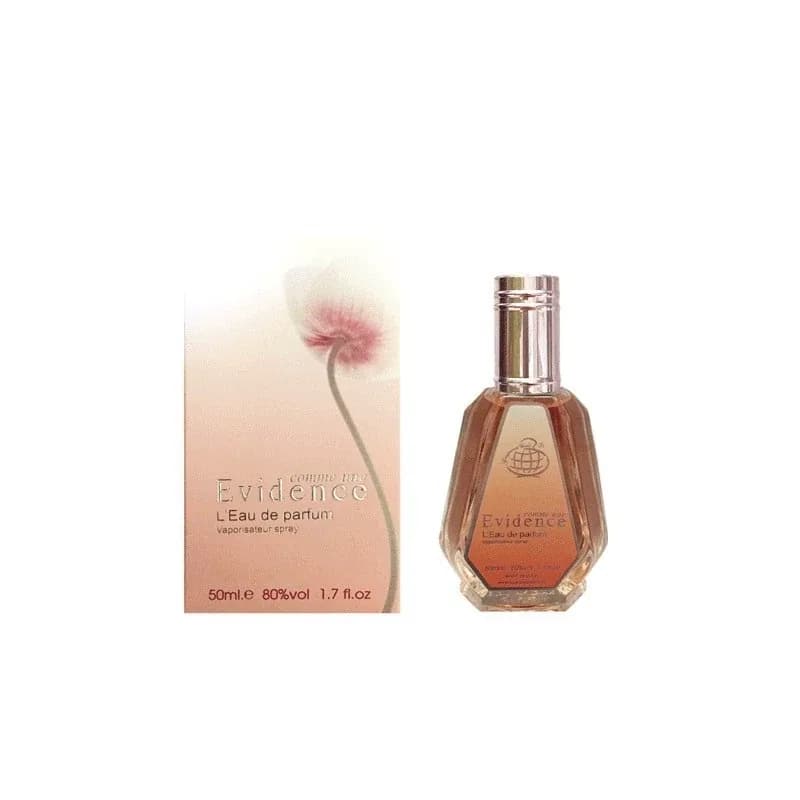 عطر زنانه 50 میل فراگرانس ورد اویدنس Fragrance World Evidence | رژینا عطر زنانه 50 میل فراگرانس ورد اویدنس Fragrance World Evidence