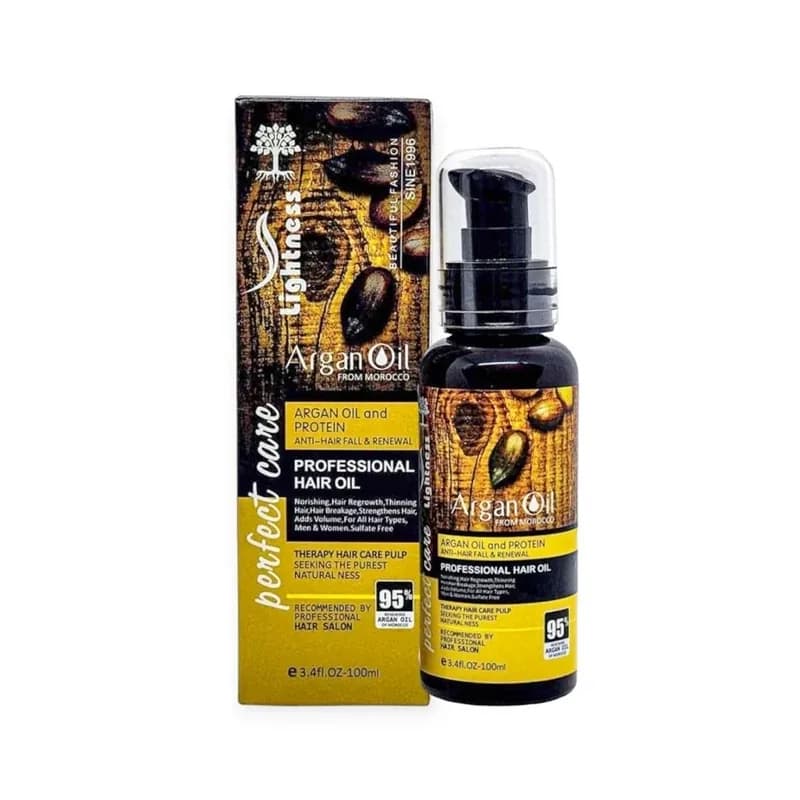 روغن مو لایتنس مدل روغن آرگان حجم 100 میلی لیتر