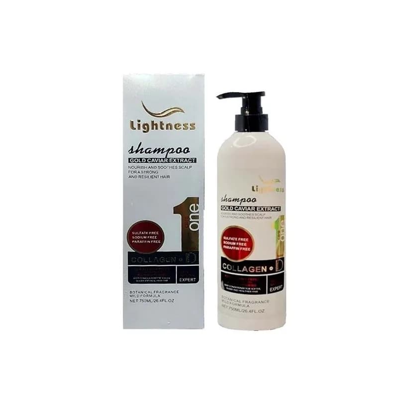 شامپو مو لایتنس مدل Collagen+D حجم 750 میلی لیتر | رژینا شامپو مو لایتنس مدل Collagen+D حجم 750 میلی لیتر