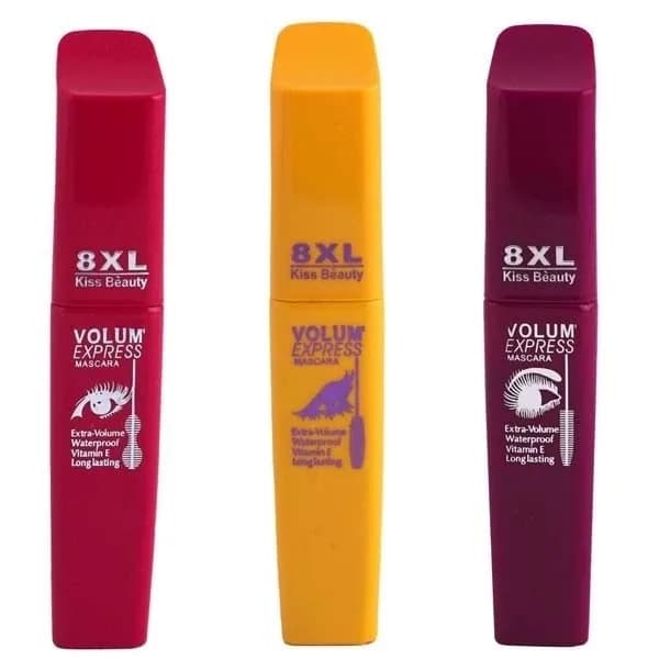 ریمل Xl8 در 3 فرچه مختلف | رژینا ریمل Xl8 در 3 فرچه مختلف