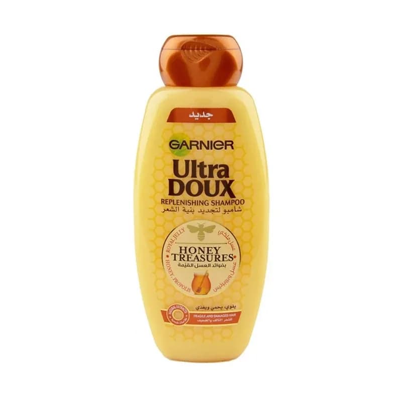 شامپو مو گارنیه مدل Honey Treasures حجم 600 میلی لیتر