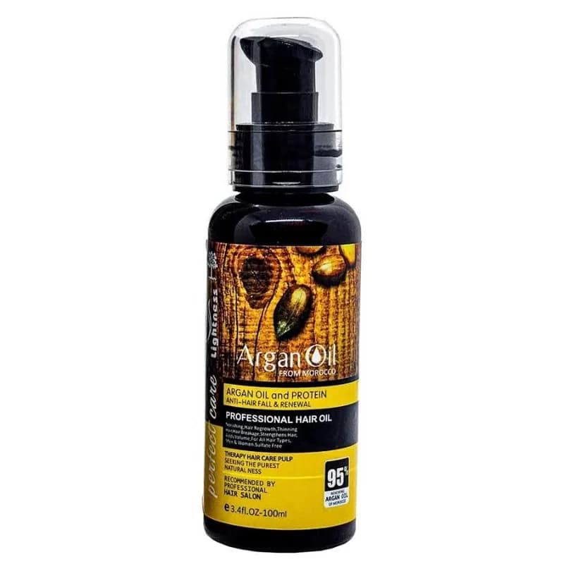 روغن مو آرگان لایتنس 100 میل روغن آرگان