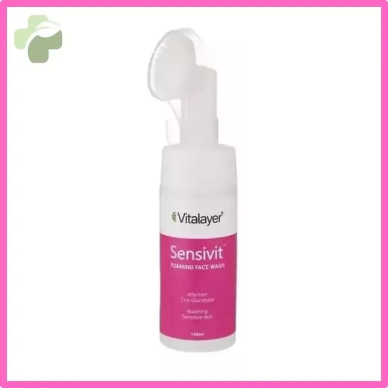 فوم شستشوی صورت ویتالیر مدل sensivit مناسب پوست های حساس | رژینا فوم شستشوی صورت ویتالیر مدل sensivit مناسب پوست های حساس