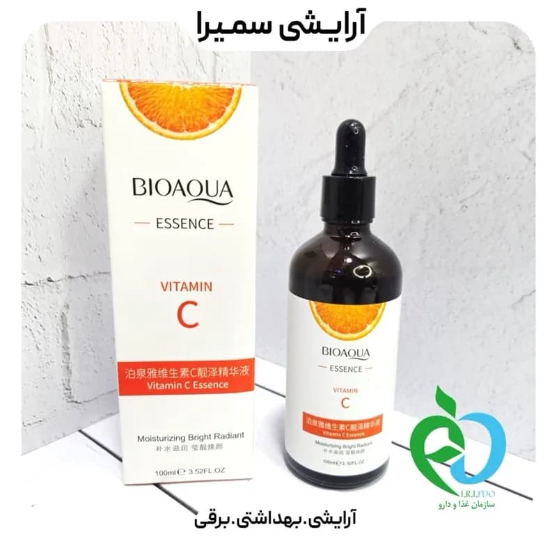 سرم صورت (آبرسان) ویتامین C 100 میل روشن کننده و ضد لک | رژینا سرم صورت (آبرسان) ویتامین C 100 میل روشن کننده و ضد لک