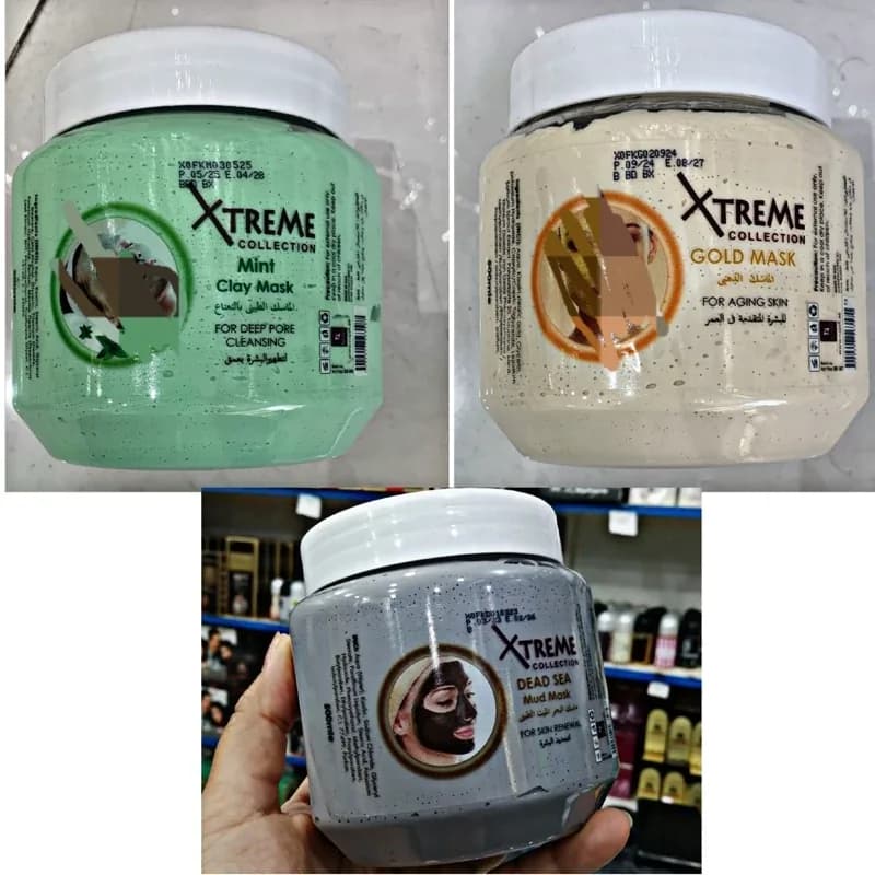 ماسک صورت اکستریم ماسک گچی ماسک نعنا و طلا اکستریم اصل | رژینا ماسک صورت اکستریم ماسک گچی ماسک نعنا و طلا اکستریم اصل