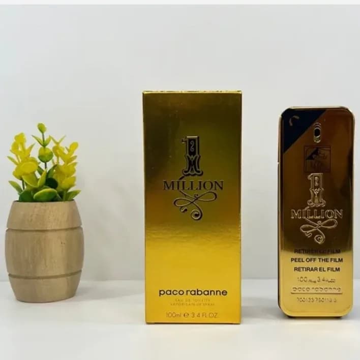 عطر مردانه میلیون دلار پاکورابان - وان میلیون - 1میلیون-چوبی و تند (5 الی 50 میل)