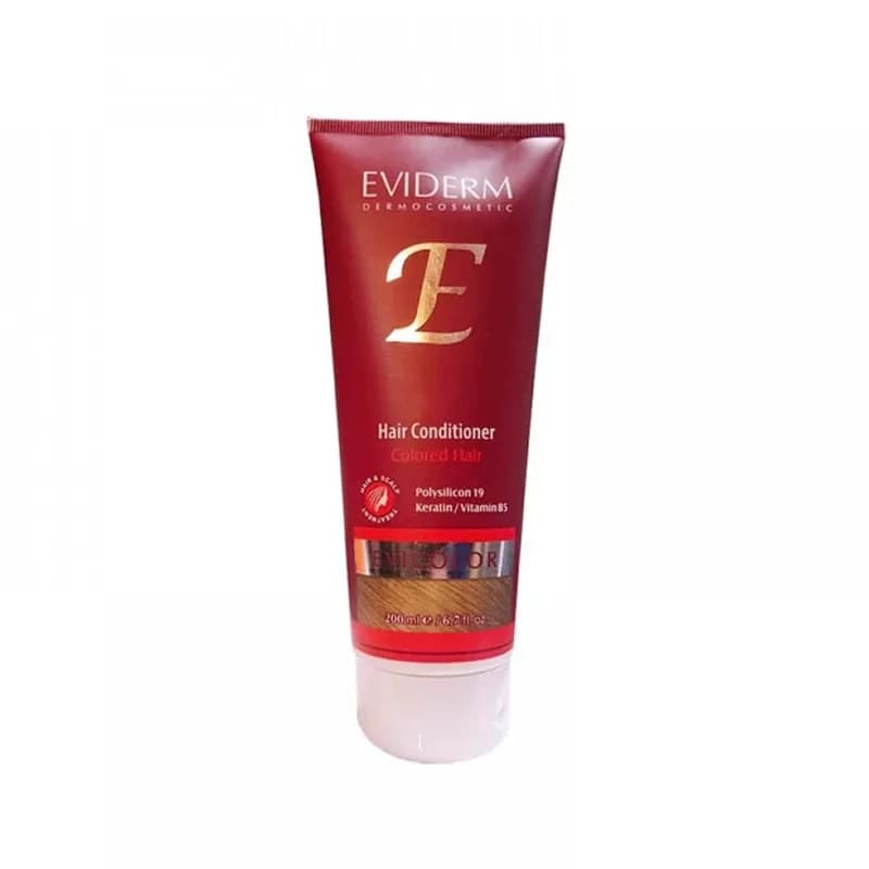 نرم کننده مو اوی کالر اویدرم Evicolor Hair Conditioner Eviderm | رژینا نرم کننده مو اوی کالر اویدرم Evicolor Hair Conditioner Eviderm