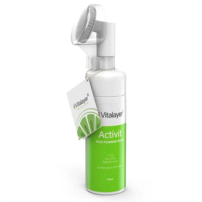 فوم شستشوی صورت اکتی ویت ویتالیر Activit Foaming Face Wash Vitalayer | رژینا فوم شستشوی صورت اکتی ویت ویتالیر Activit Foaming Face Wash Vitalayer