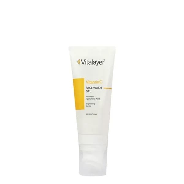 ژل شستشوی صورت ویتامین سی ویتالیر Vitamin C Face Wash 200 ml Vitalayer | رژینا ژل شستشوی صورت ویتامین سی ویتالیر Vitamin C Face Wash 200 ml Vitalayer