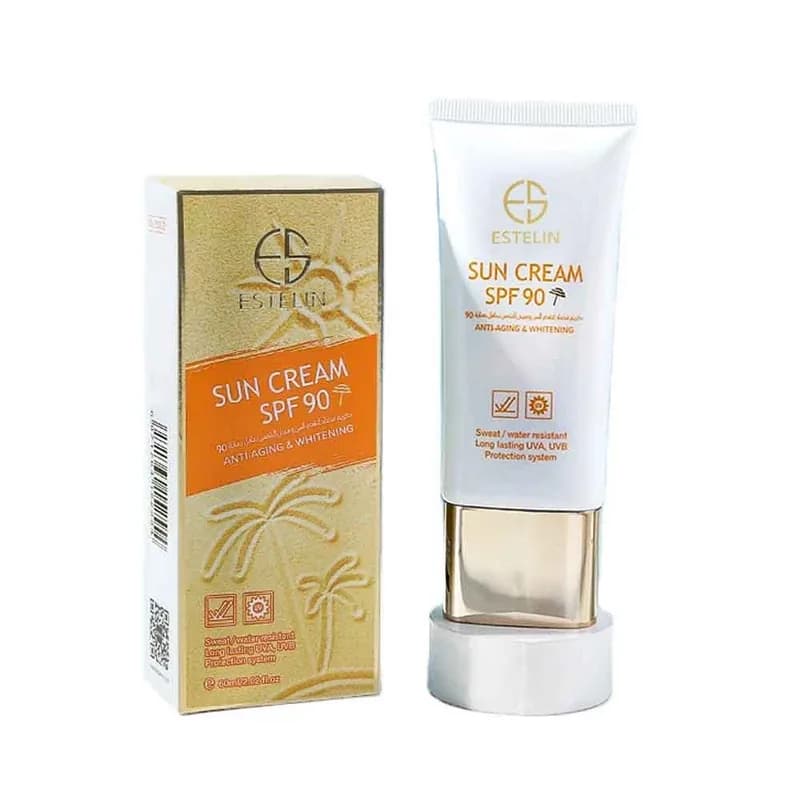 کرم ضد آفتاب بدون رنگ استیلن SPF 90 مدل anti agin مناسب انواع پوست حجم 60 میلیلیتر | رژینا کرم ضد آفتاب بدون رنگ استیلن SPF 90 مدل anti agin مناسب انواع پوست حجم 60 میلیلیتر