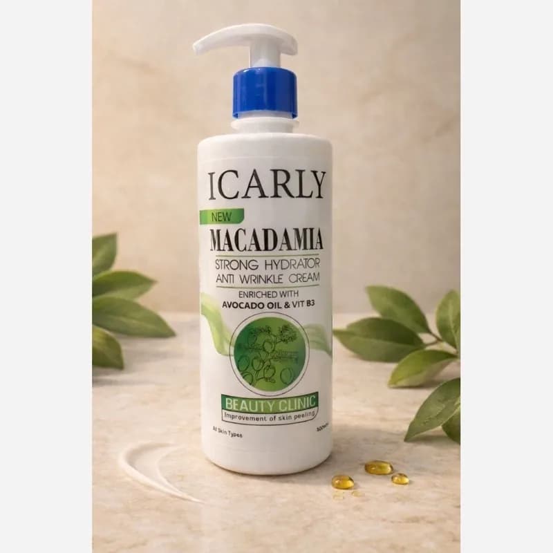 کرم آبرسان قوی و ضد چروک ماکادامیا 500 میل آی کارلی I CARLY