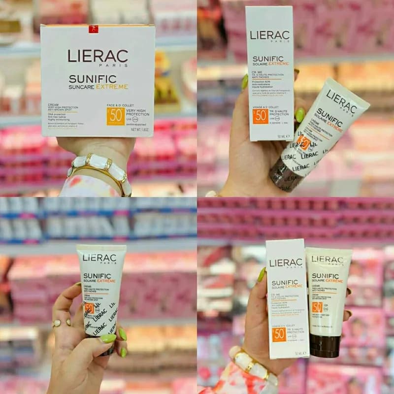 ضد آفتاب رنگی SPF 50 لیراک حجم 50 میلی لیتر | رژینا ضد آفتاب رنگی SPF 50 لیراک حجم 50 میلی لیتر