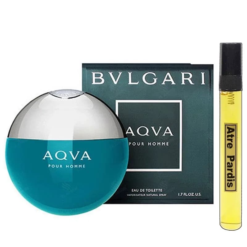 عطر مردانه اکوا بلگاری -اکوا بولگاری BVLGARI - Aqva Pour Homme (5 الی 50 میل)