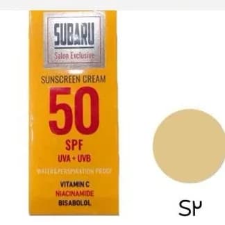 ضد آفتاب رنگی سوبارو S2 با حجم 50 میلی لیتری (بژ طبیعی)