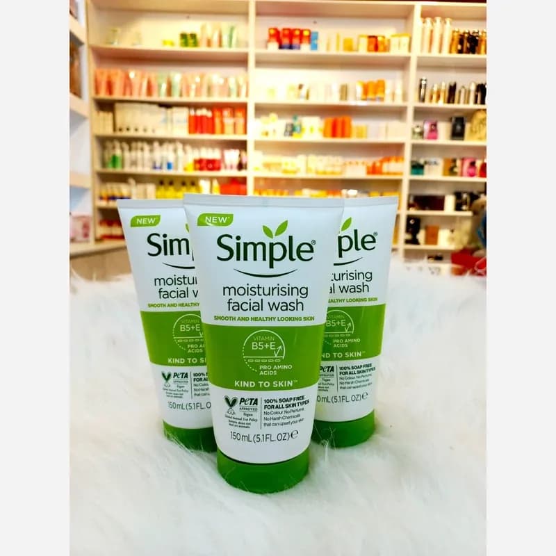 ژل شستشوی صورت سیمپل اورجینال مدل moisturising | رژینا ژل شستشوی صورت سیمپل اورجینال مدل moisturising