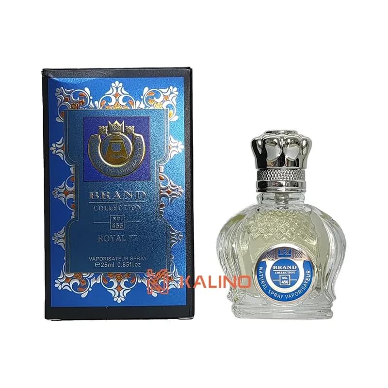 ادکلن مردانه شیخ کلاسیک 77 برند کالکشن کد 456 حجم 25 میل Brand Collection Shaik Opulent Classic No 77