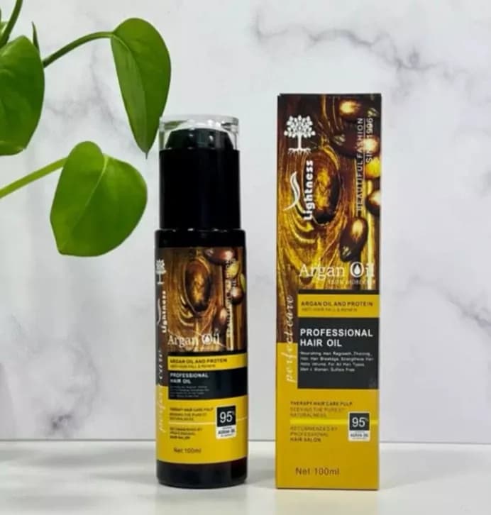 روغن مو آرگان لایتنس 100 میلی لیتر | رژینا روغن مو آرگان لایتنس 100 میلی لیتر