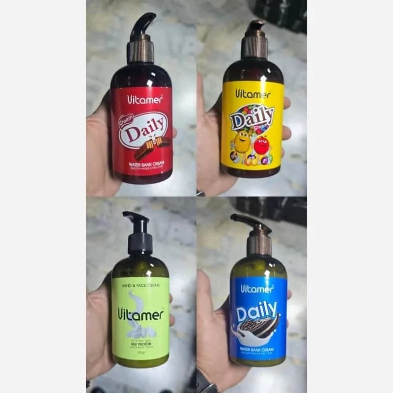کرم مرطوب کننده دست و صورت ویتایمر | رژینا کرم مرطوب کننده دست و صورت ویتایمر