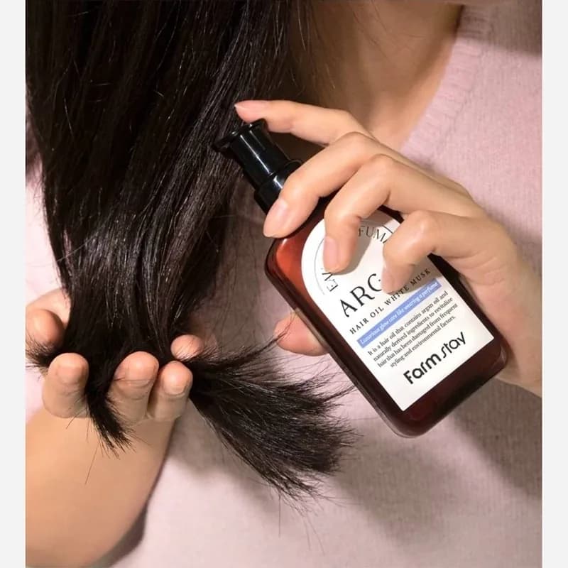 روغن موی ارگان Farmstay Argan Hair Oil | رژینا روغن موی ارگان Farmstay Argan Hair Oil
