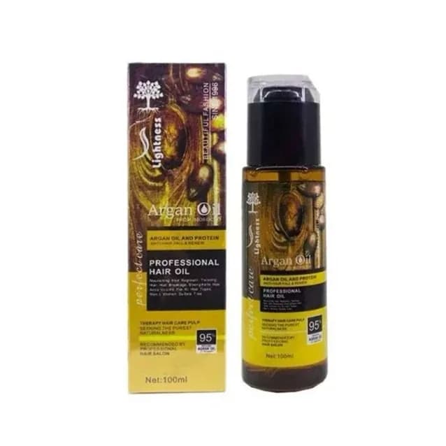 روغن مو آرگان لایتنس - حجم 100 میل | رژینا روغن مو آرگان لایتنس - حجم 100 میل