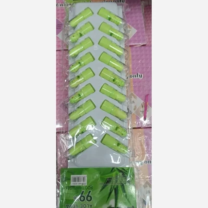 رژ لب بالم حرارتی فشنگی آلوئه ورا