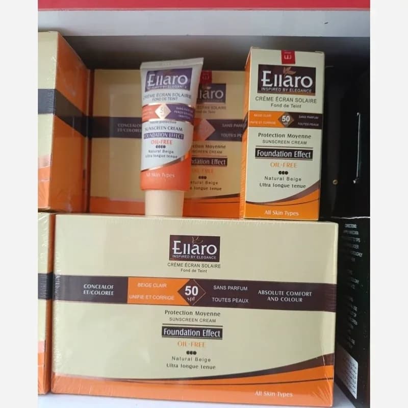 کرم ضد آفتاب الارو spf50 اصلی (حجم 40 میل) (رنگ بژ طبیعی)