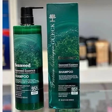 شامپو مو جلبک دریایی بدون سولفات و ترمیم کننده و ضد ریزش سیوید گویک حجم 1000 میل Seaweed | رژینا شامپو مو جلبک دریایی بدون سولفات و ترمیم کننده و ضد ریزش سیوید گویک حجم 1000 میل Seaweed