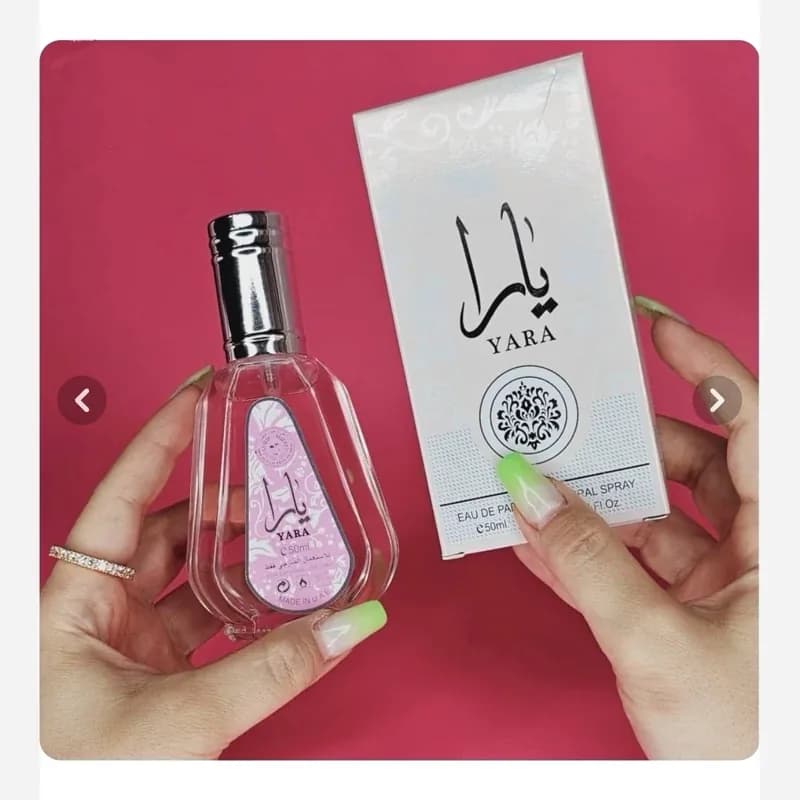 عطر زنانه یارا صورتی 50 میل | رژینا عطر زنانه یارا صورتی 50 میل