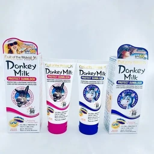 کرم ضد آفتاب بیرنگ صورت، گردن، بدن وکالی و 90 SPF 60 مدل شیر الاغ مناسب برای انواع پوست حجم 130 میلیلیتر | رژینا کرم ضد آفتاب بیرنگ صورت، گردن، بدن وکالی و 90 SPF 60 مدل شیر الاغ مناسب برای انواع پوست حجم 130 میلیلیتر