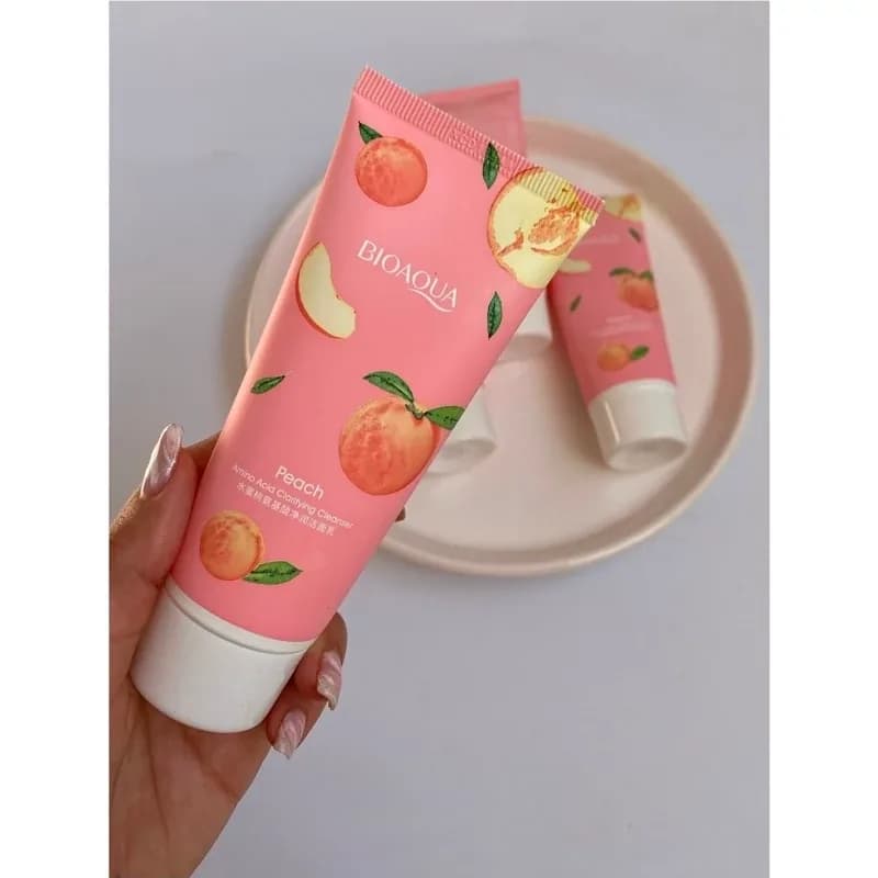 فوم شستشوی صورت هلو بیوآکوا | رژینا فوم شستشوی صورت هلو بیوآکوا