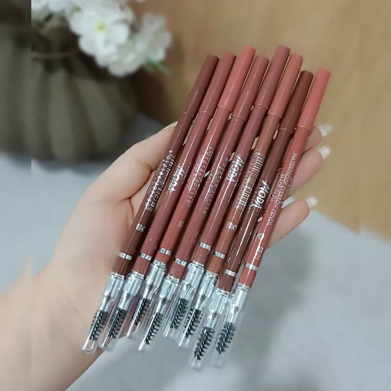 مداد ابرو قهوه ای برس دار حرفه ای | رژینا مداد ابرو قهوه ای برس دار حرفه ای