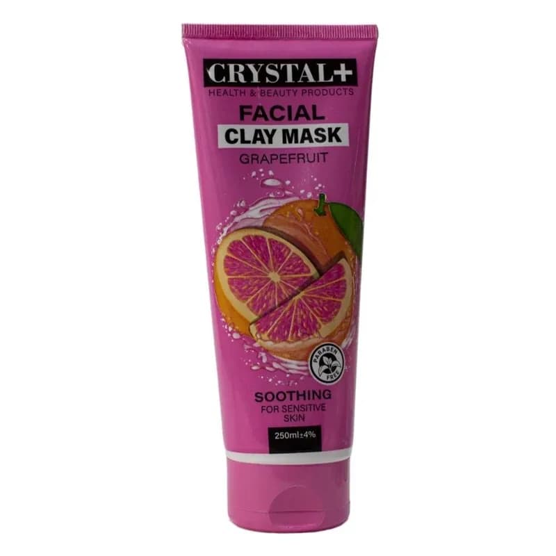 ماسک صورت کریستال مدل گریپ فروت حجم 250 میلی لیتر | رژینا ماسک صورت کریستال مدل گریپ فروت حجم 250 میلی لیتر