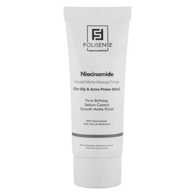 پرایمر صورت فولیسنس مدل niacinamide مناسب برای انواع پوست حجم 40 میلی لیتر | رژینا پرایمر صورت فولیسنس مدل niacinamide مناسب برای انواع پوست حجم 40 میلی لیتر