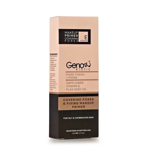 پرایمر صورت ژنوبایوتیک پوست چرب و مختلط Covering Pores حجم 30 میل