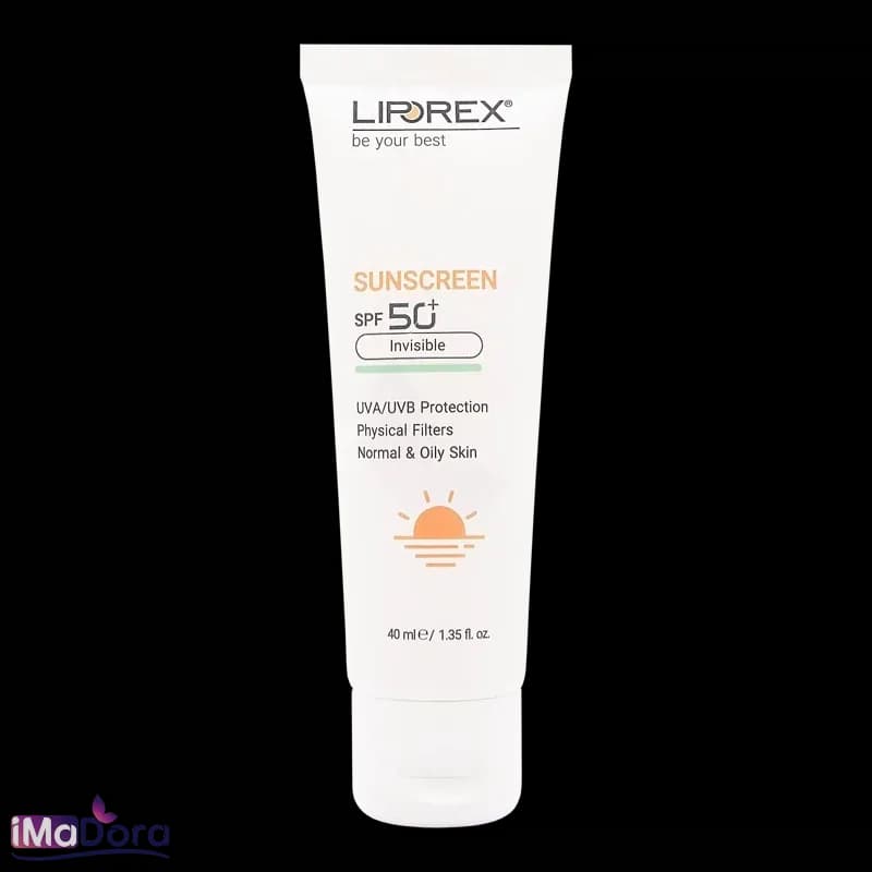 کرم ضد آفتاب لیپورکس مناسب پوست چرب +SPF50