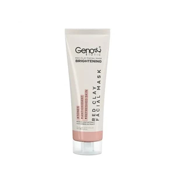 ماسک صورت خاک رس قرمز ژنوبایوتیک 100 میل
