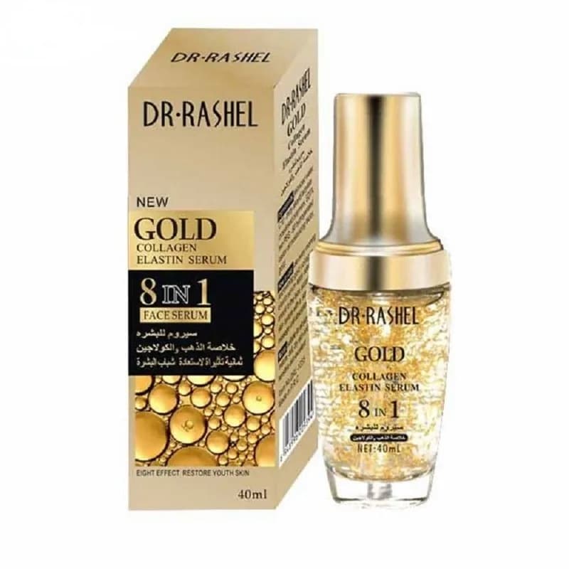سرم صورت 8 کاره طلا دکتر راشل DR RASHEL SERUM 8 IN 1 GOLD | رژینا سرم صورت 8 کاره طلا دکتر راشل DR RASHEL SERUM 8 IN 1 GOLD