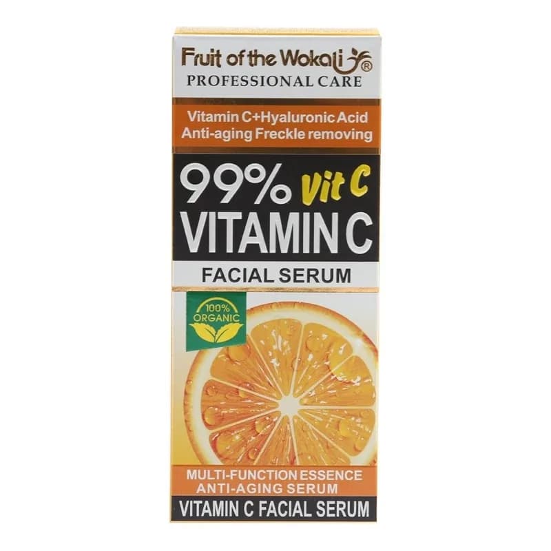 سرم صورت ویتامین C وکالی Wokali Vitamin C | رژینا سرم صورت ویتامین C وکالی Wokali Vitamin C