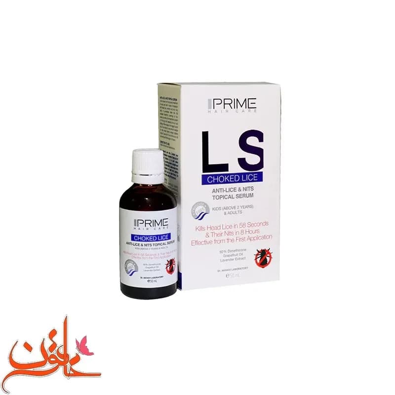 سرم مو ضد شپش پریم مدل LS حجم 50 میل | رژینا سرم مو ضد شپش پریم مدل LS حجم 50 میل