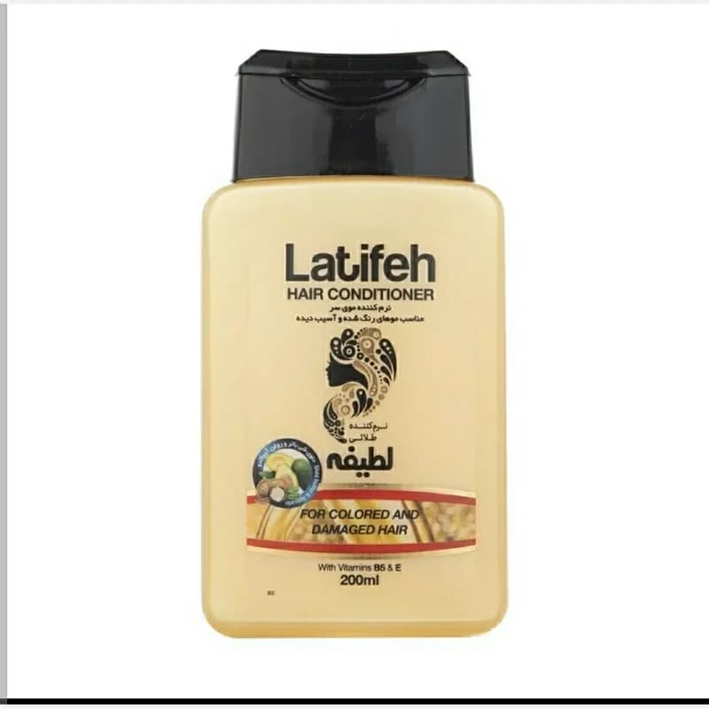 نرم کننده مو لطیفه طلایی حجم 200 میلی لیتر | رژینا نرم کننده مو لطیفه طلایی حجم 200 میلی لیتر