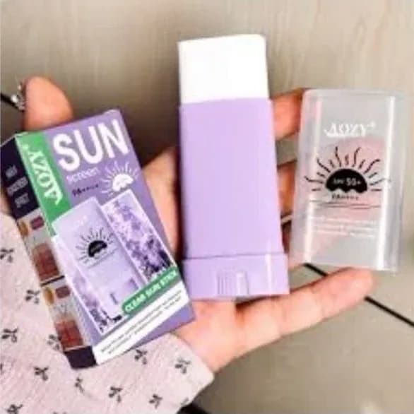 کرم ضد آفتاب استیکی لوندر SPF 50 آزی سان AOZY SUN | رژینا کرم ضد آفتاب استیکی لوندر SPF 50 آزی سان AOZY SUN