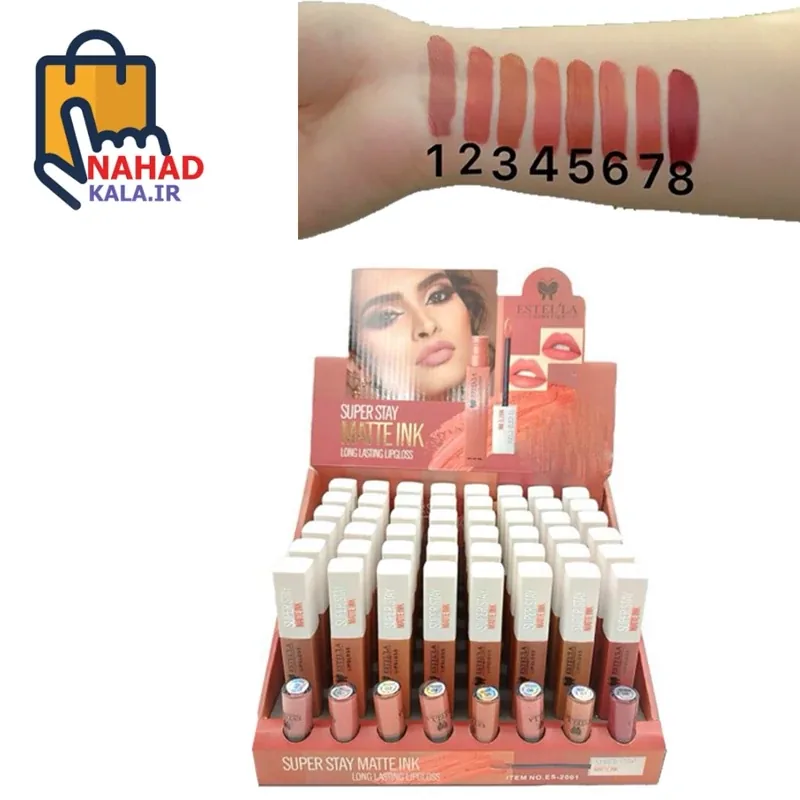 رژ لب مایع استیلا 24 ساعته شماره هشت اصلی — | رژینا رژ لب مایع استیلا 24 ساعته شماره هشت اصلی —