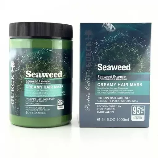 ماسک مو جلبک دریایی بدون وسولفات Seaweed حجم 1000میل — | رژینا ماسک مو جلبک دریایی بدون وسولفات Seaweed حجم 1000میل —
