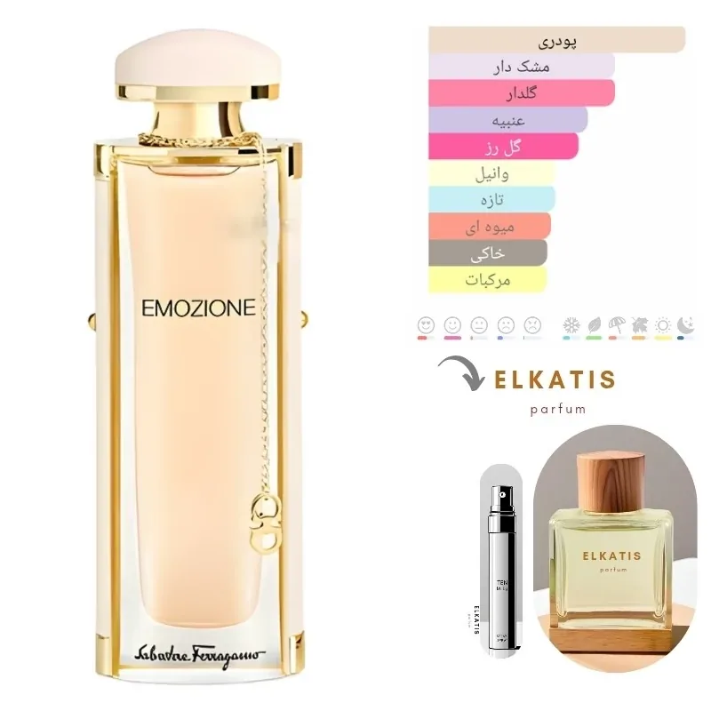 عطر ادکلن سالواتوره فراگامو اموزیون (1میل) گرید Top — | رژینا عطر ادکلن سالواتوره فراگامو اموزیون (1میل) گرید Top —