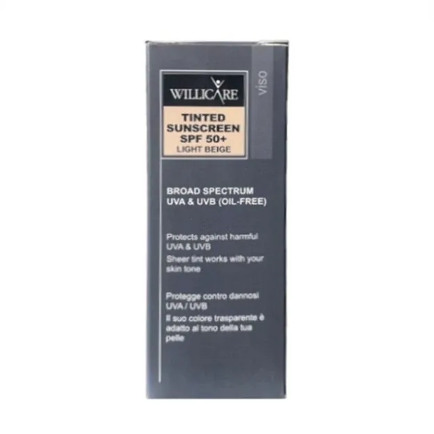ضدآفتاب رنگی بژروشن ویلی کر SPF50ح 40میل — | رژینا ضدآفتاب رنگی بژروشن ویلی کر SPF50ح 40میل —