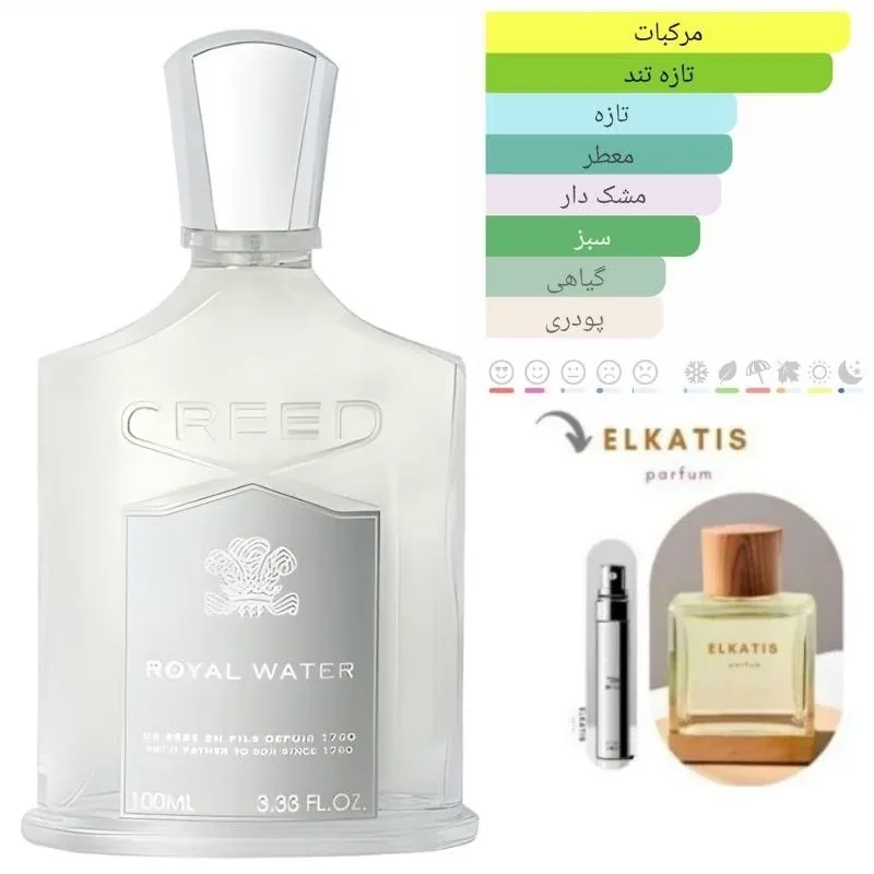 عطر ادکلن کرید رویال واتر water (1 میل)لوزی گرید Hi — | رژینا عطر ادکلن کرید رویال واتر water (1 میل)لوزی گرید Hi —