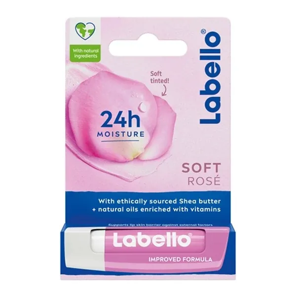 بالم لب لبلو رایحه گل رز Labello — | رژینا بالم لب لبلو رایحه گل رز Labello —