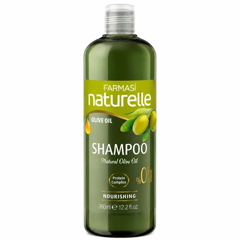 شامپو مو روغن زیتون نچرالتراپی (Farmasi Naturelle Olive Oil Shampoo) فارماسی 360ml واردات قانونی ارسال از منطقه آزاد ار — | رژینا شامپو مو روغن زیتون نچرالتراپی (Farmasi Naturelle Olive Oil Shampoo) فارماسی 360ml واردات قانونی ارسال از منطقه آزاد ار —
